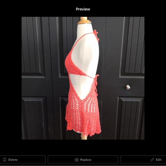 Crochet swimsuit cover - Picture 6 of 6